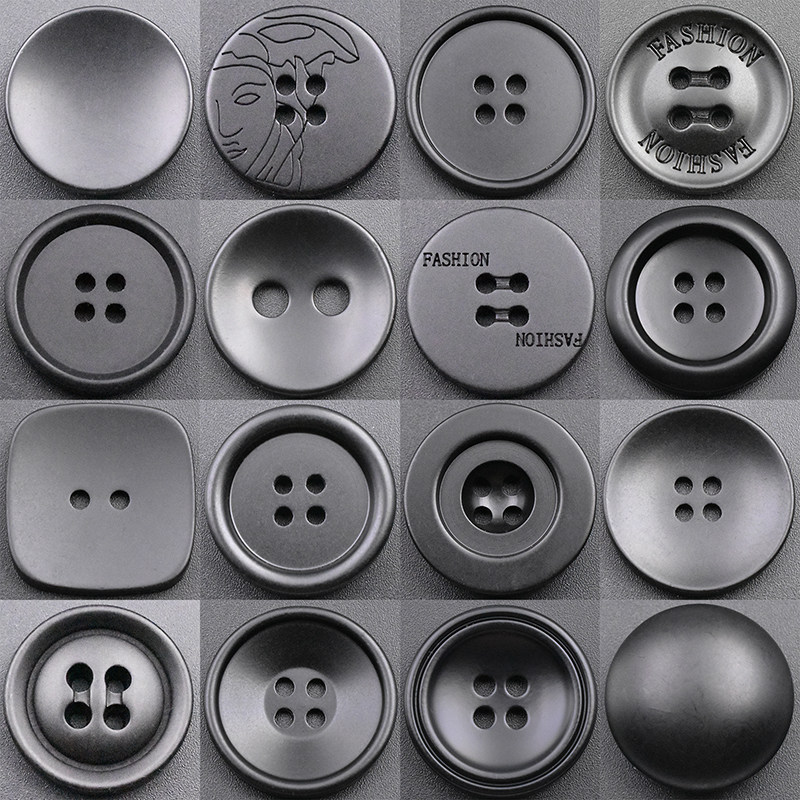 黑色哑光男女士羊绒毛呢扣子风衣外套圆形高档钮扣西装裤子大纽扣,居家布艺,纽扣,淘宝优惠券,粉丝福利购,淘宝优惠卷