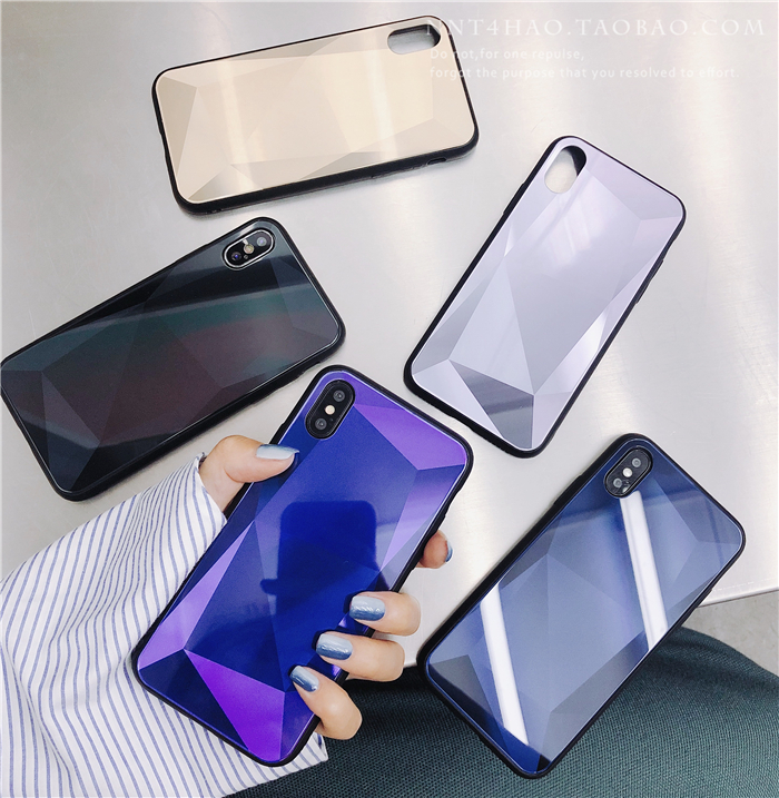 3DÁâÐμ«¹â²£Á§6sÆ»¹ûxÊÖ»ú¿Çiphone7plus¾µÃæ±£»¤Ì×8p·Àˤȫ°üÅ®