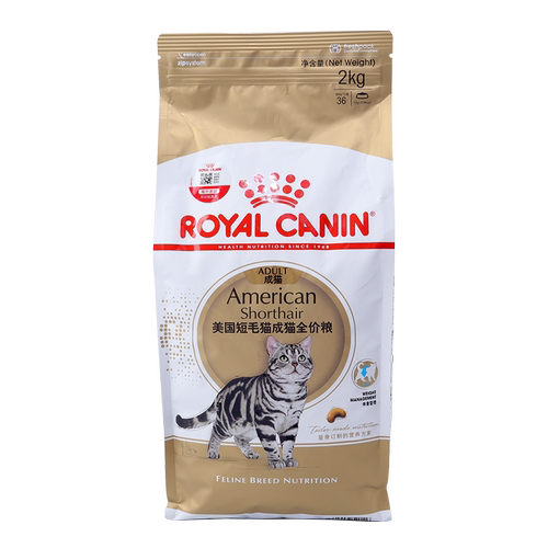 美国短毛猫成猫猫粮皇家