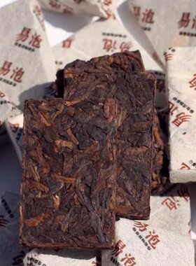 6年陈古树巧克力小熟砖 油润的叶底稠厚的滋味 甜醇相依糯甜口感