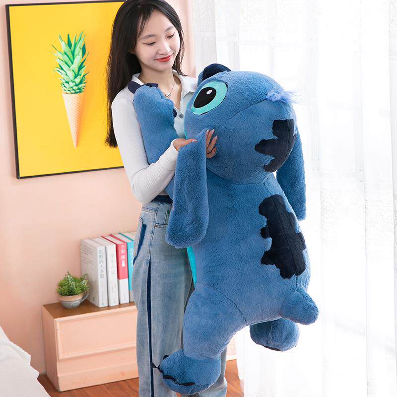 毛绒玩具可爱趴款史迪仔公仔玩偶超软布娃娃抱枕安抚儿童生日礼物