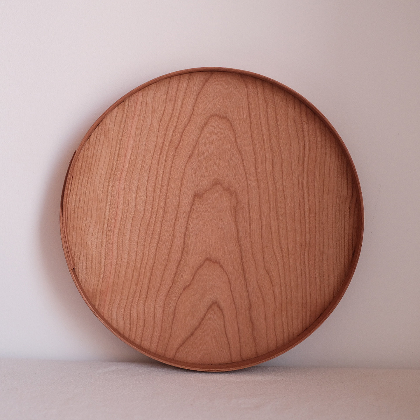日常选物 樱桃木夏克圆盘 茶托盘圆形,餐饮具,餐用托盘,淘宝优惠券,粉丝福利购,淘宝优惠卷