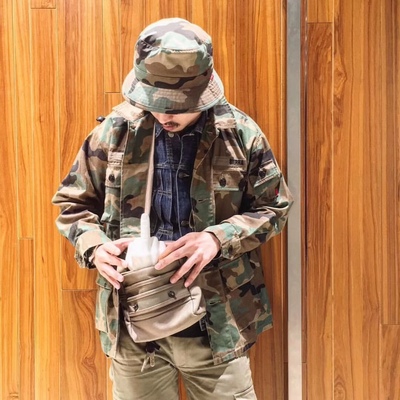 WTAPS JUNGLE LS 02/SHIRT.COTTON.SATIN.CAMO 迷彩四袋夹克17AW