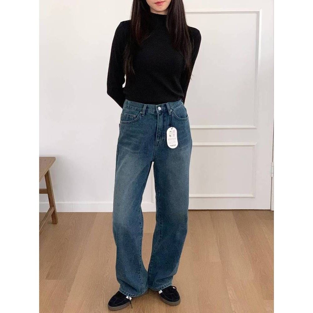 九1217韩国东大门运动牛仔裤区Vanilla-J-8733926原宿人气复古,运动服/休闲服装,运动牛仔裤,淘宝优惠券,粉丝福利购,淘宝优惠卷