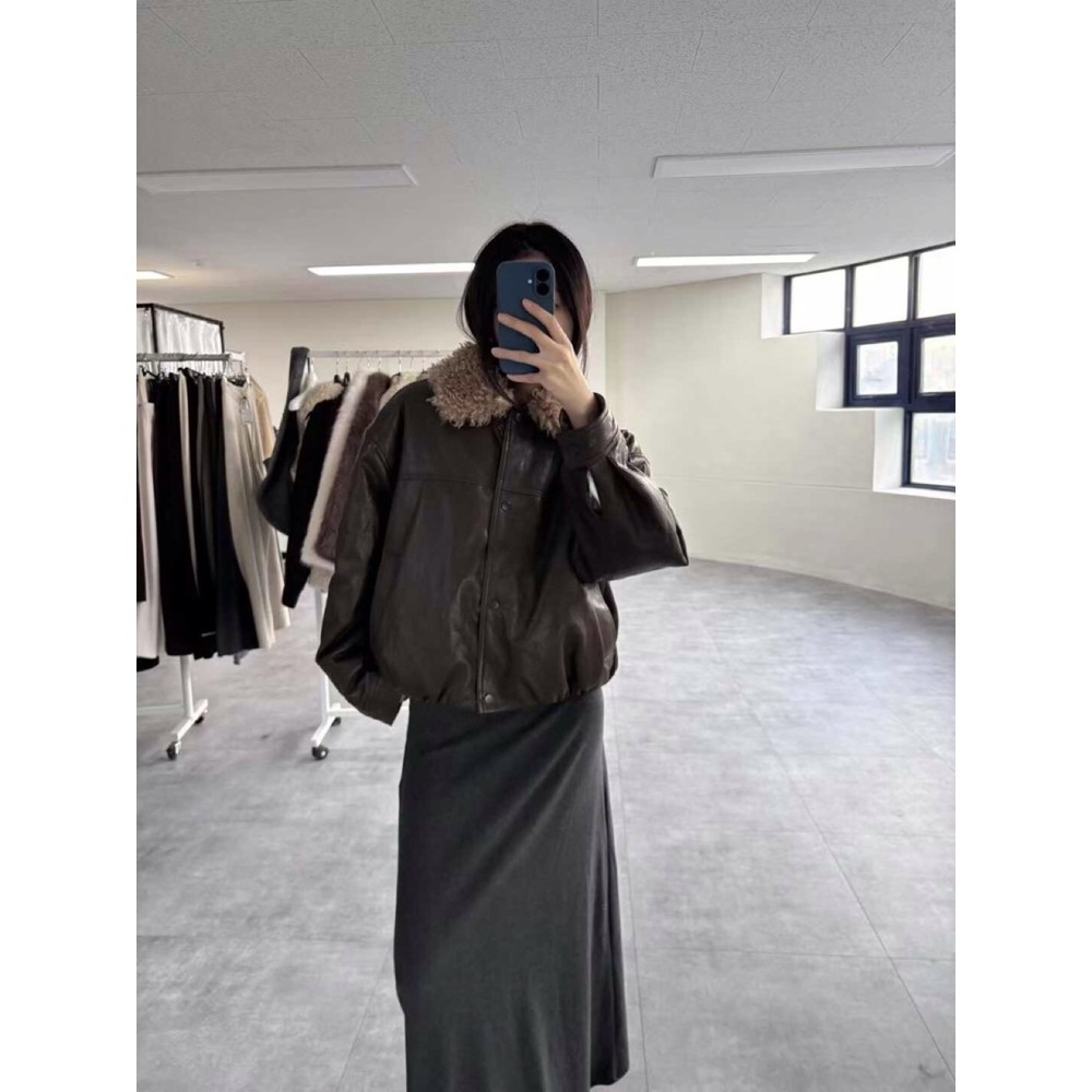 九1129韩国东大门运动瑜伽外套区FLAMINGO-8715954通勤简约冬季