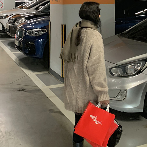 三1231韩国官网Ssoaeng-t11700区女针织衫别致休闲洋气直邮都市