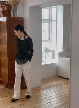 九0927韩国东大门休闲长裤区softness-8657131纯色大气正品欧美