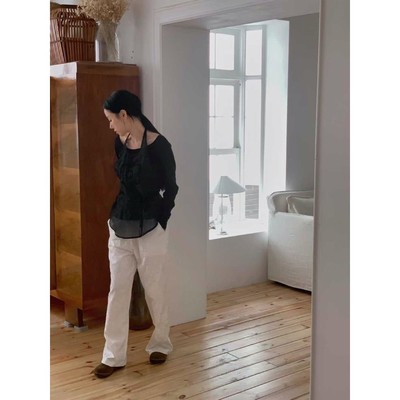 九0927韩国东大门休闲长裤区softness-8657131纯色大气正品欧美