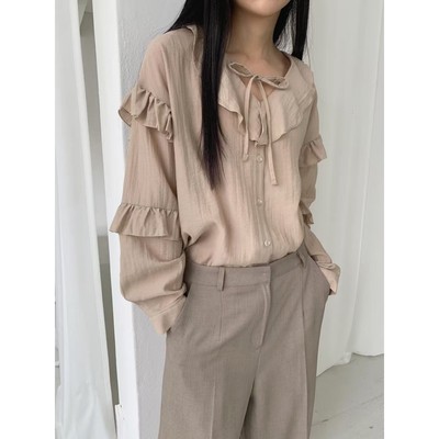 九0905韩国东大门衬衫-区BABYTOUCH-8631976直邮流行人气风格秋季