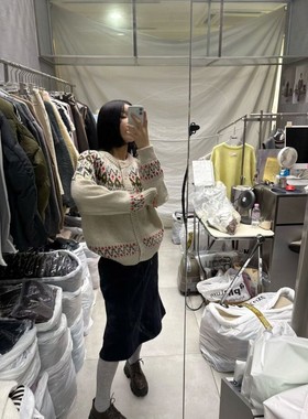 九1024韩国东大门针织衫区TopQueen-8677458精致可爱街头冬季新潮