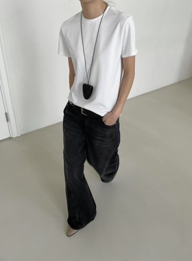 九0815韩国东大门运动牛仔裤区3another-8609080原宿韩版简洁可爱