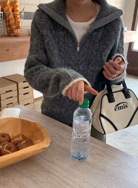 九1012韩国东大门毛衣区Eline-vi-8666737冬款舒适新款炸街直邮