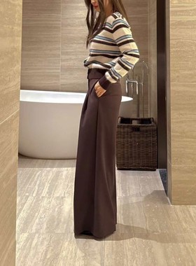 九1129韩国东大门休闲长裤区HABLE-8715784秋季时装通勤简约冬季