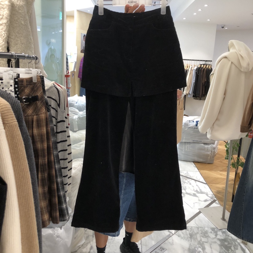 八1017韩国东大门裤子裙裤区4462417学院休闲个性直邮街头人气