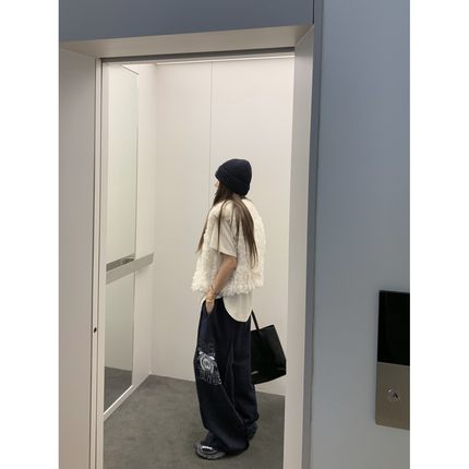 八1213韩国东大门背心区4536603直邮街头甜美优雅春冬气质韩版