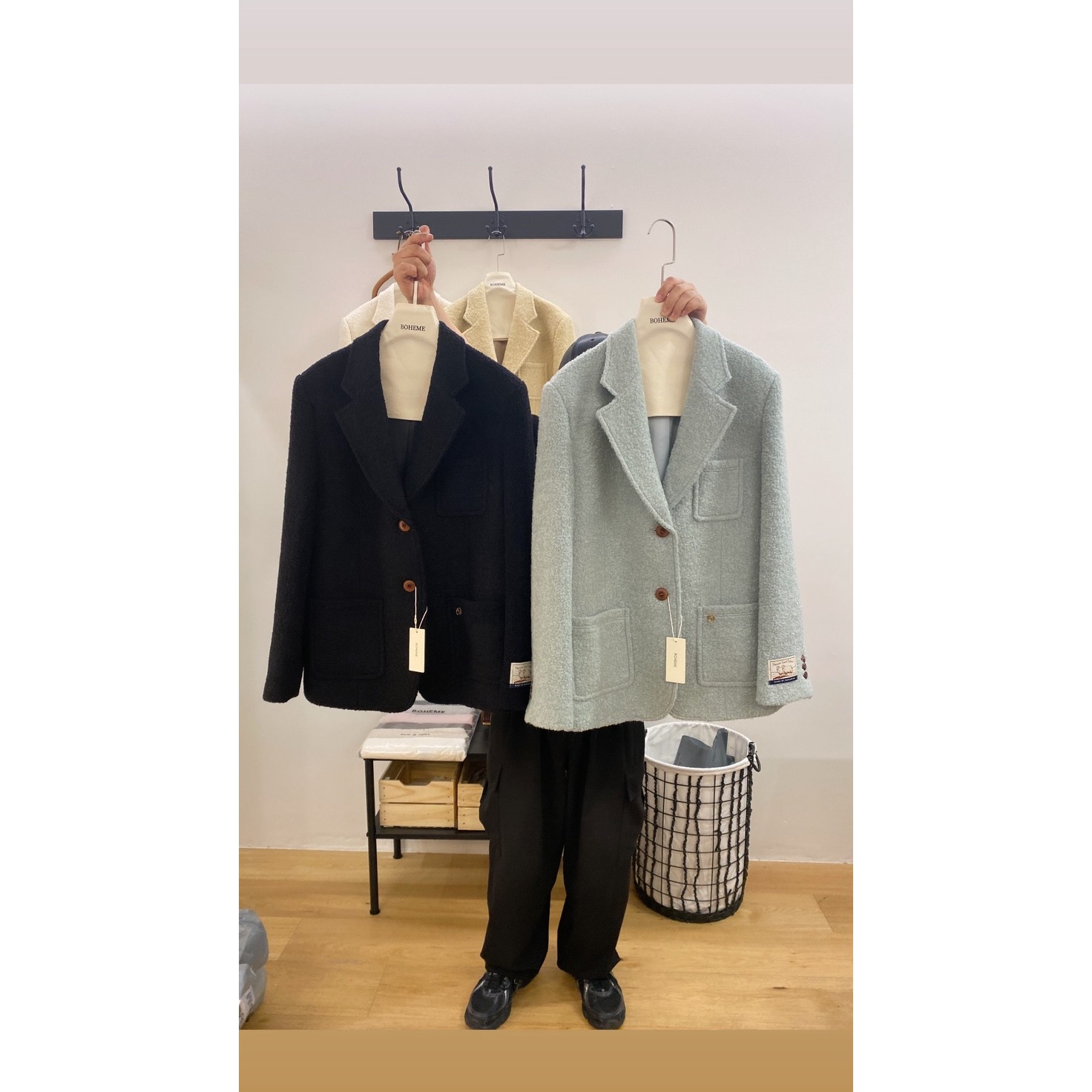 八1204韩国东大门运动瑜伽外套短款大衣区4521129档口冬季高档