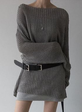 六0531韩国正品femin-ique-13090 针织衫区浪漫秋夏清新韩版百搭