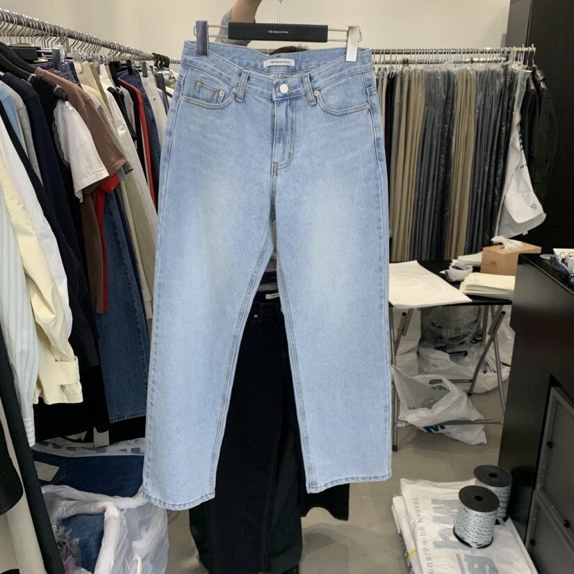 八0317韩国东大门运动牛仔裤区4567293人气个性春季知性通勤魅力