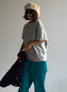 九1129韩国东大门t恤区ParisMatch-8714013休闲新潮直邮原宿人气