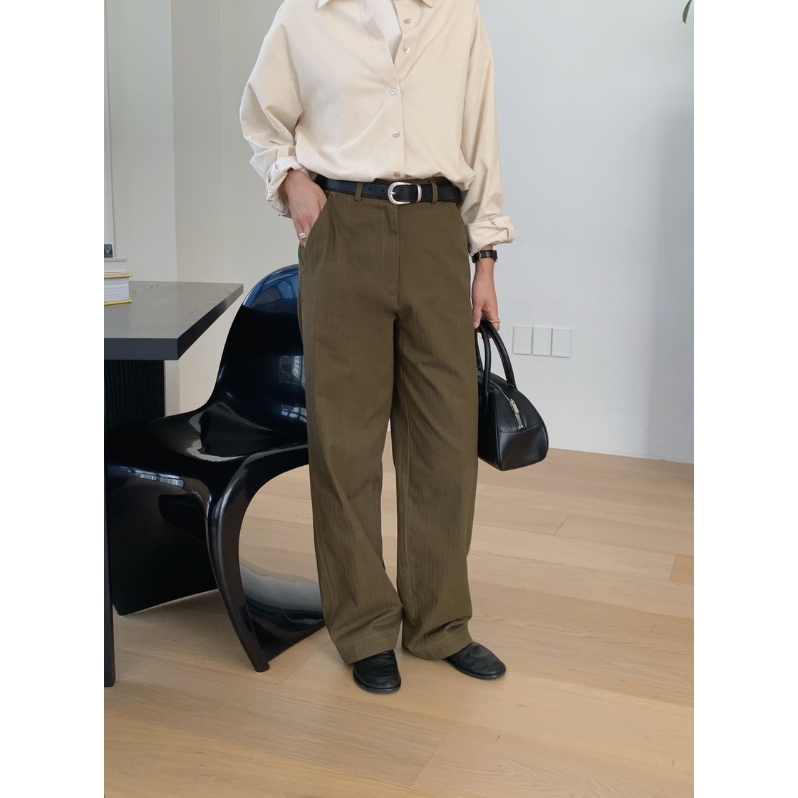 八1004韩国东大门休闲长裤区4449103甜美瑞丽秋冬端庄韩版独特