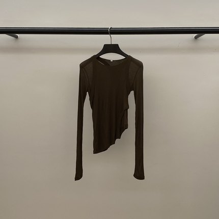 八1213韩国东大门上衣长袖T恤热销区4536360高档纯色原宿正品潮流