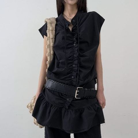 六0531韩国正品lowear-6290 连衣裙区夏季简洁正品高档休闲复古