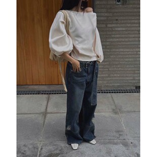 九1024韩国东大门衬衫-区DeVENTI-8678113优雅纯色别致正品个性