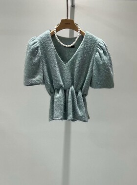 九1217韩国东大门t恤区DENISE-8733476百搭正品舒适休闲简洁直邮