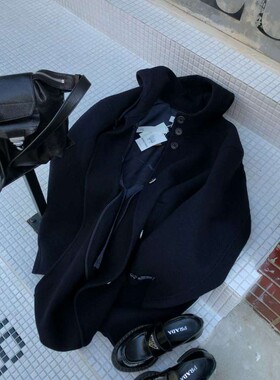 九1024韩国东大门大衣区atmosphere-8678691纯色端庄正品简洁冬款