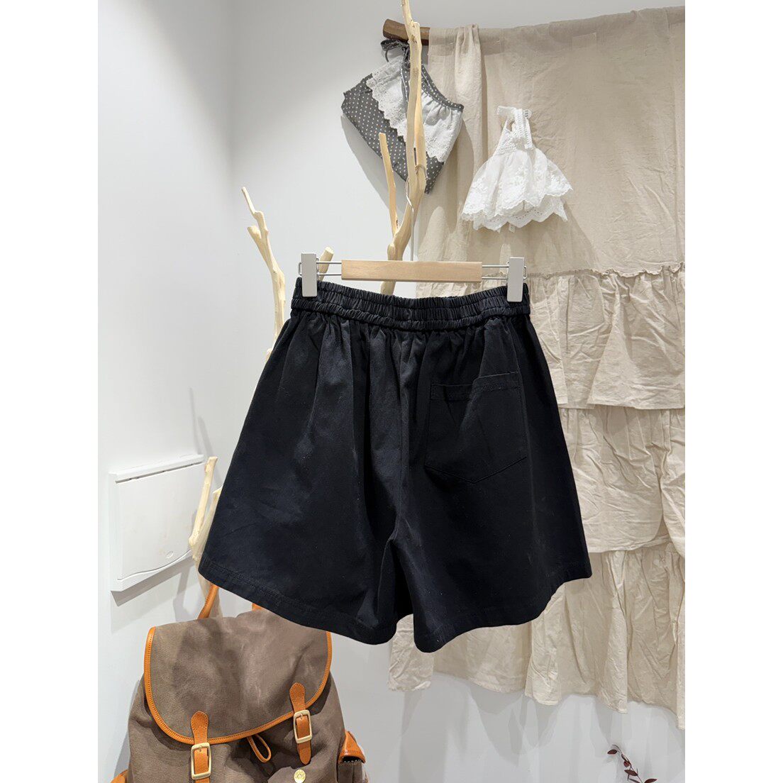 八0130韩国东大门运动短裤区4560448直邮档口人气复古春季高端