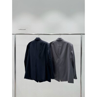 九1217韩国东大门西服区unbound-8734214舒适休闲简洁直邮原宿