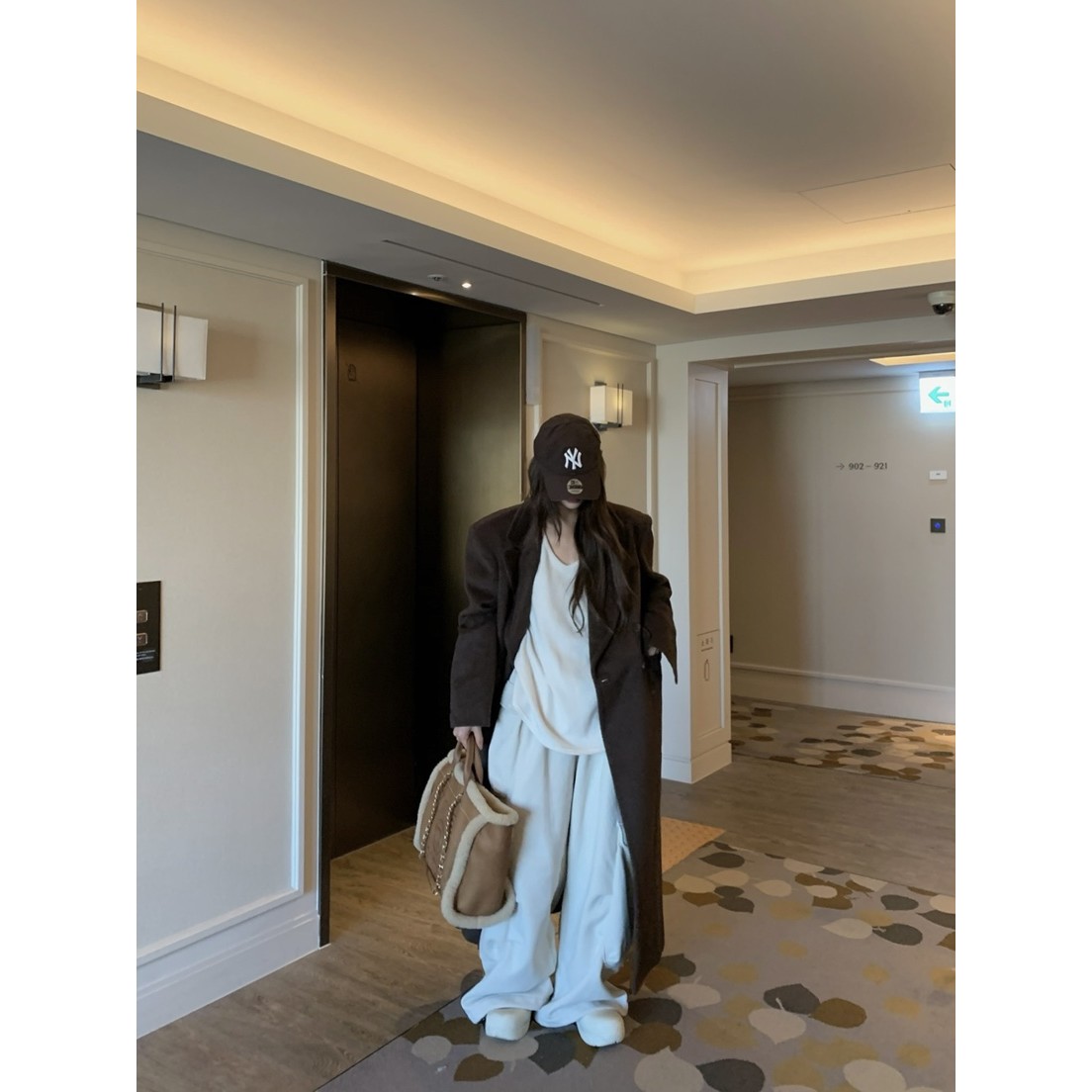 八1204韩国东大门运动瑜伽外套款大衣区4520002别致甜美欧美秋冬