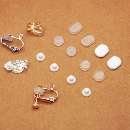 diyイヤークリップアクセサリー付属品痛み止めイヤークリップパッド耳穴なしイヤークリップ痛み止めソフトパッドイヤークリップ保護カバー