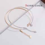 Серебряный браслет из бисера ручной работы, серебро 925 пробы, 18 карат, 14 карат, поделки ручной работы