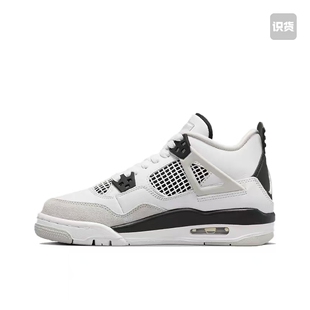 Air Jordan 4 运动休闲鞋 舒适缓震GS/白水泥408452-111 福建jy仓