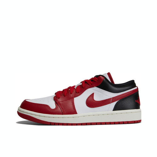 NIKE耐克女子AJ1 红白黑低帮板鞋复古篮球鞋DC0774-160 广东sy