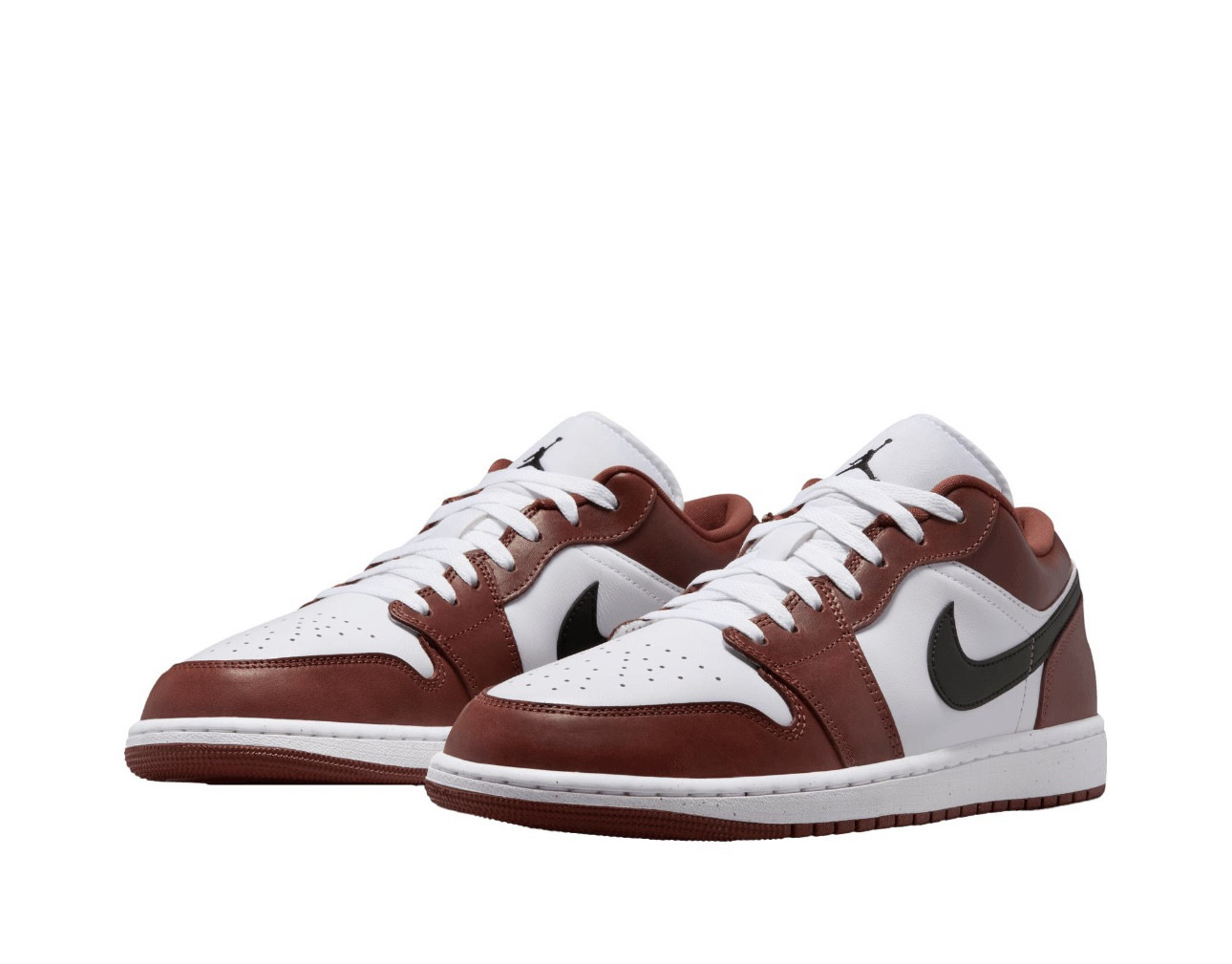 耐克Air Jordan 1 Low AJ1白红低帮复古篮球鞋HF3148-102广东jd仓