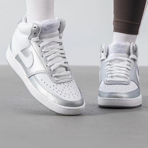 Nike Court Vision Mid 舒适百搭 中帮 板鞋 CD5436-108合肥JH仓