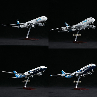 原型机空客A380波音747飞机模型