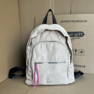 出口欧美外贸纯原单女包休闲日常简约轻便防水尼龙布双肩包背包