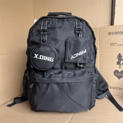 外贸出口品质男女包书包休闲轻便防水尼龙布笔记本双肩包电脑背包