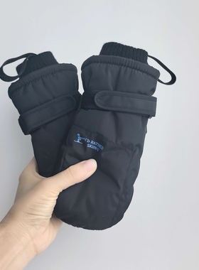 新款儿童滑雪手套闷子加厚冬季