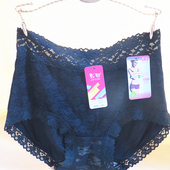 高腰性感网纱蕾丝透气莫代尔抗菌平角内裤 4条 正品 彩田内裤 包邮