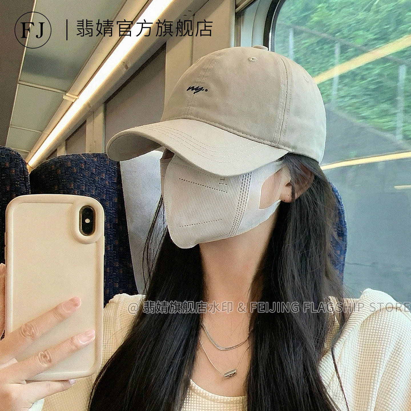 鸭舌帽女2026新款棒球帽防晒春夏软顶大脸显脸小宽大帽檐深顶加深