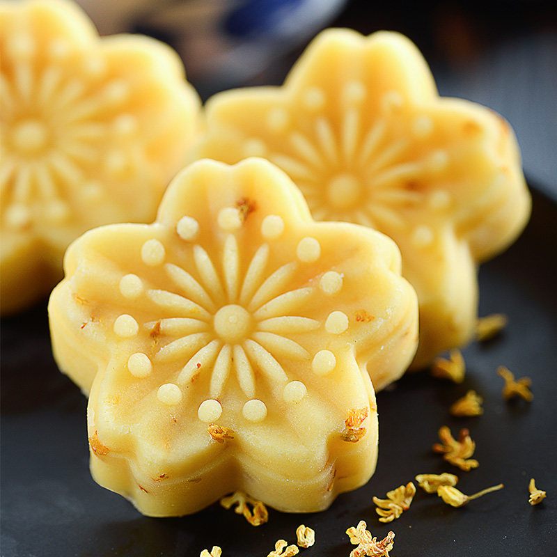 金顺昌桂花糕广西桂林特产绿豆糕传统糕点老式手工零食正宗茶点心