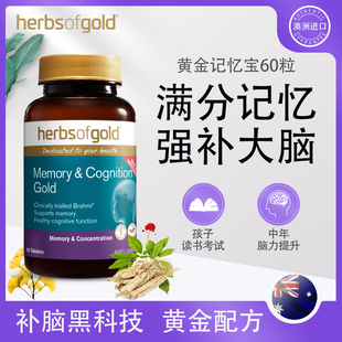 记忆力增强补大脑营养品原装进口和丽康老人银杏叶片老年人保健品