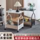可移动小茶几沙发边几简约现代角几储物床头柜落地带轮收纳小桌子