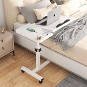 床边桌可旋转移动床上调节升降懒人折叠简易家用电脑桌子沙发边几