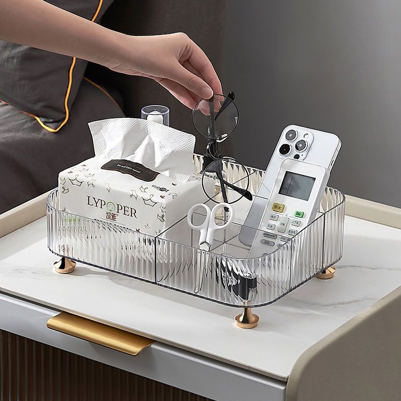 纸巾盒遥控器收纳盒桌面