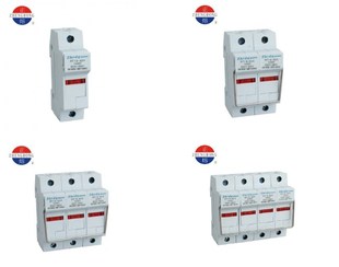 正浩熔斷器座RT18 1P2P3P4P 51mm保險絲熔管底座500V 63X 690V